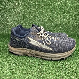 Altra Torin 5 Luxe Navy Blue Gray Lace Up Running Shoes ALOA5485445 Women's Sz 8